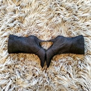 Dark DENIM Ankle Boots, size 6M